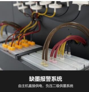 宝采八喷头320㎡/h高速打印数码印花机 服装印花热转印打印机工厂图2