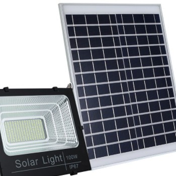 工厂货源太阳能灯 庭院灯LED户外太阳能投光灯跨境新农村Solar