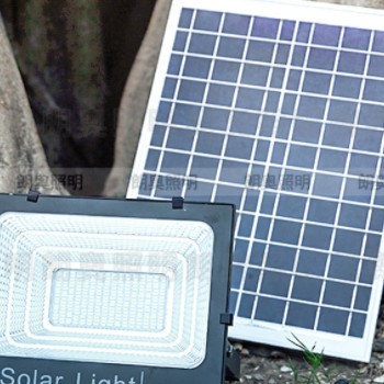工厂货源太阳能灯 庭院灯LED户外太阳能投光灯跨境新农村Solar图2