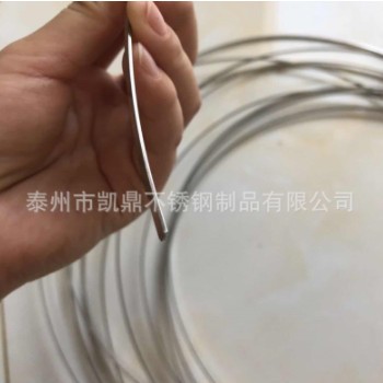 不锈钢扁丝 1.8*3批发304cu抗拉抗扭金属 异型扁丝 梯形三角形图2