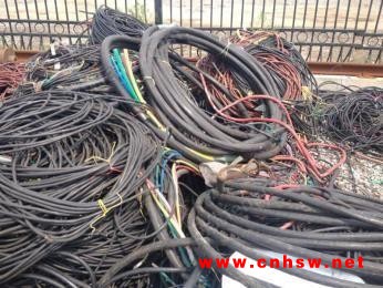 内蒙古长期高价回收废旧电缆线10吨