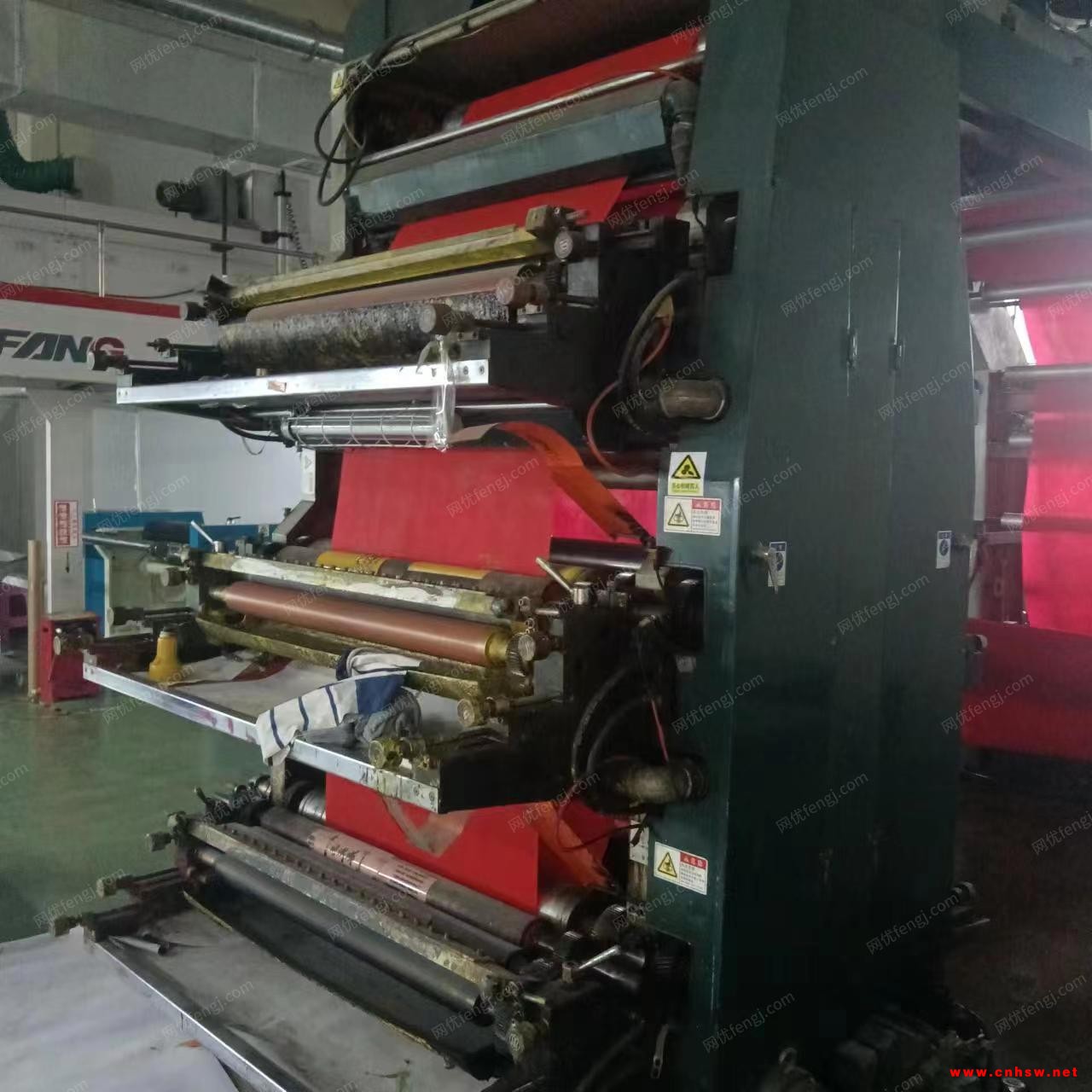 出售：两台香港伟生1.15米柔版印刷机一台两色，一台六色图1