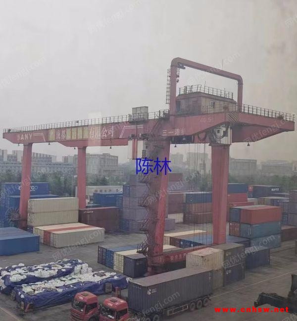 上海出售二手MJ型40.5t-40m轨道式集装箱门式起重机