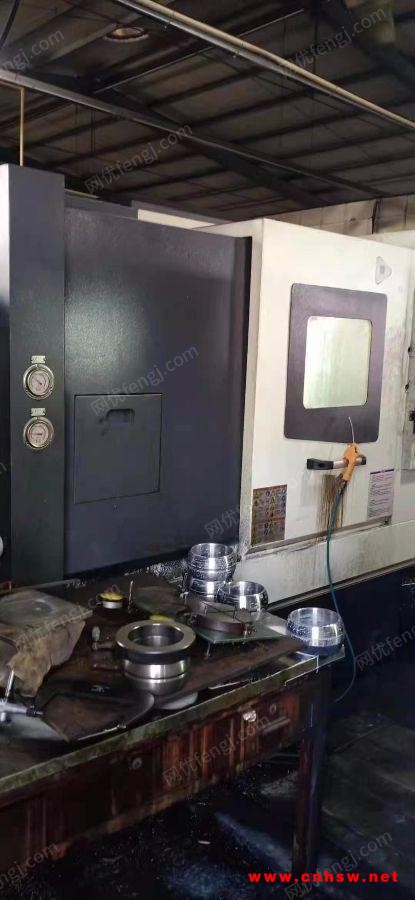 出售两台震环机床斜轨二手数控车床