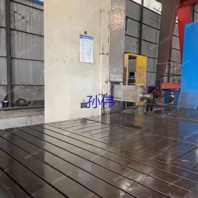 云昆机200数控落地镗铣，行程4-10米，工作台3-3米数控，发格系统，2008年，在位