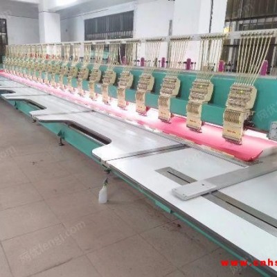 广东出售二手绣花机16年傲宇922.400高速机，大刀剪线