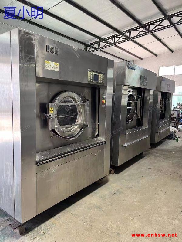 上海出售一批得力100公斤洗脱机 烘干机
