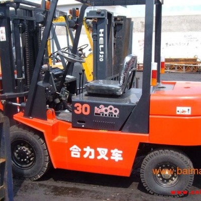 出售二手叉车 新款合力4吨3吨叉车 九成新手续齐