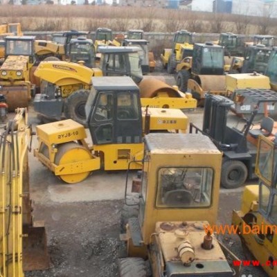 莱阳二手工程车压路机～～二手产车供应市场样样大观