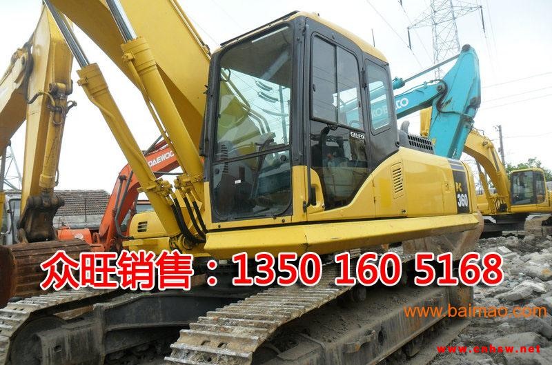 供应纯土方小松360-7二手挖掘机图1