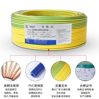 BVR家装软电线1.5/2.5/4/6/10平方多芯软线国标铜芯多股软线厂家图3