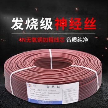 厂家音响线RVH 100-600芯无氧铜音频线 透明金银喇叭线功放音箱线图2