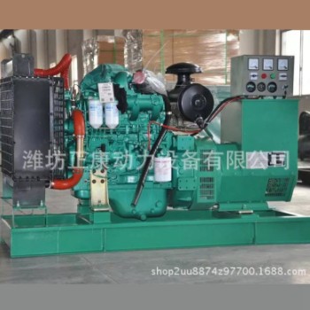 50KW玉柴柴油发电机组 YC4D85Z-D20发动机 修高速铁路公路专用图2