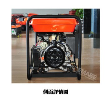 科马220V柴油发电机现货 厂家直销单相电启动微型家用5KW发电机组图3