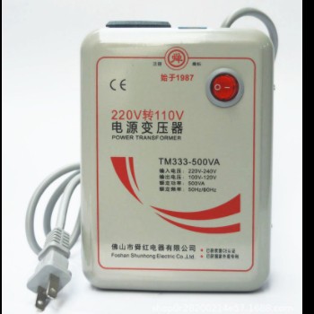 舜红500W变压器220V转110V日本美国电器国内用 110V转220V台湾用图2