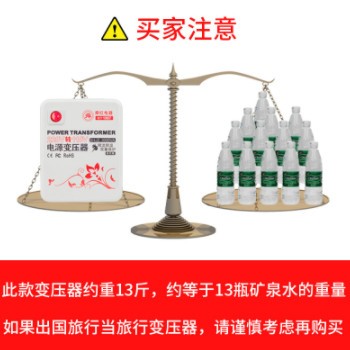 舜红3000w变压器110v转220v 电源电压转化器转换器出国美国日本用图3
