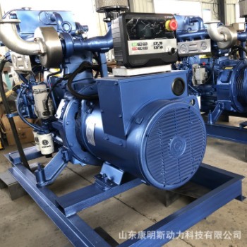 潍柴30kw小型渔船用发电机 100kw船用柴油发电机组 船用辅机批发图3