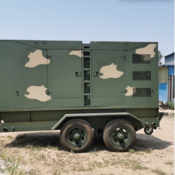 200KW高原型发电机组 高速静音拖车移动式全自动化发电机组图2