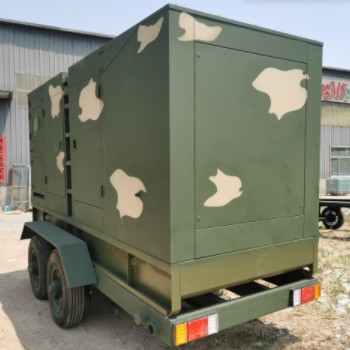 200KW高原型发电机组 高速静音拖车移动式全自动化发电机组图3