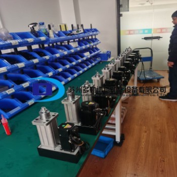0-90吨大推力工业推杆微型精密伺服电动缸直线折返式电缸厂家供应图3
