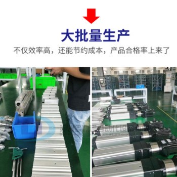 伺服电动缸 大推力电动推杆折返式直线高精密 工业电缸 厂家直供图3