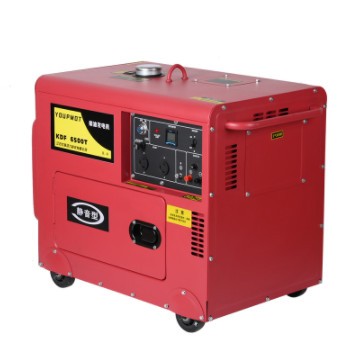 静音6500T发电机5.8kw6.6kw柴油发动机组工业用电大功率发电机厂图3