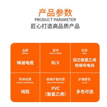 厂家批发国标BLV10-630平方家用电源线单塑铝芯线PVC绝缘布电线图3