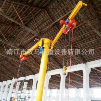 双臂式悬臂起重机0.5吨500kg立柱式悬臂吊起重机图2