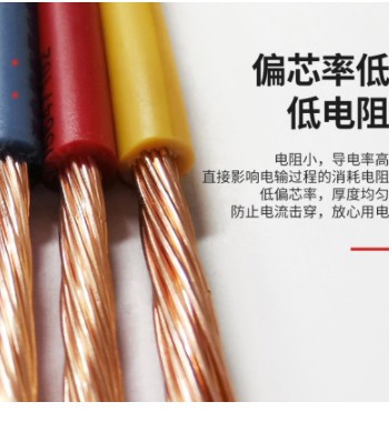 南牌南洋电缆1.5 2.5 4平电线家用国标多股铜芯软线电源线bvr电线图2