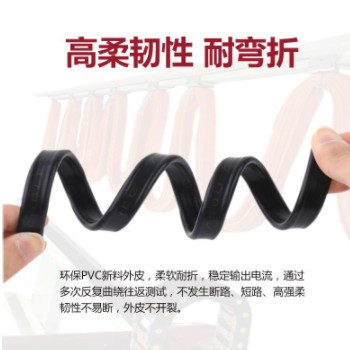 TVVB扁电缆电线 电梯行车吊机专用抗拉耐磨柔性 扁平电缆电梯随行图3