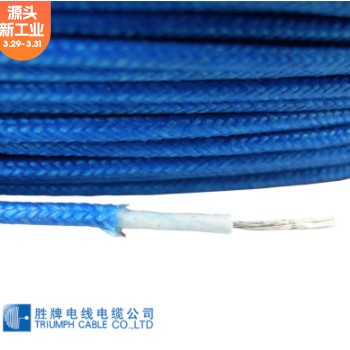 UL3122-14AWG~26AWG高温硅胶编织线镀锡铜线玻璃纤维编织层图2