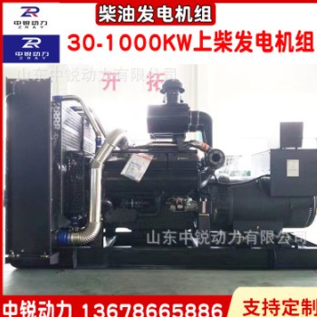 上柴400KW柴油发电机组 静音发电机低油耗工地养殖场柴油发电机组图3