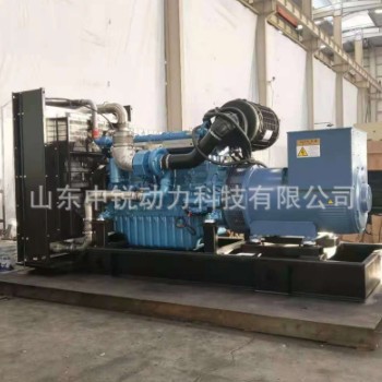 潍坊柴油机发电机100kw配静音箱移动拖车发电机 户外应急配电机组图2