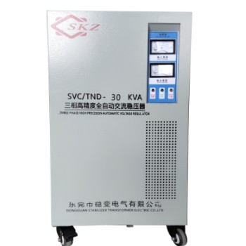 稳压器TND/SVC30KVA三相380V全自动高精度60KVA交流工业稳压电源图3