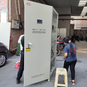 三相稳压器可定制尺寸电压稳压精度150KVA全自动380V交流稳压器图2
