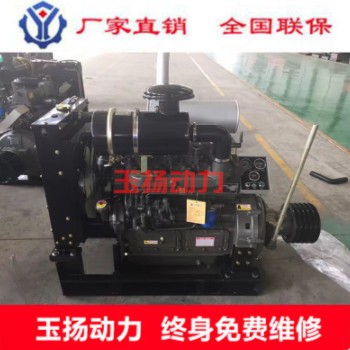 50kw千瓦水泵机组用柴油发动机 ZH4105ZP增压四缸 破碎机用柴油机图2