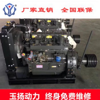 4102P四缸柴油机 60马力配套水泥罐车粉碎机用 ZH4102P发动机图2