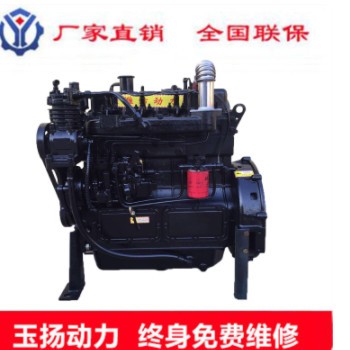 温州全柴490G四缸柴油机 38kw千瓦配套开沟机木屑机专用柴油发动图2