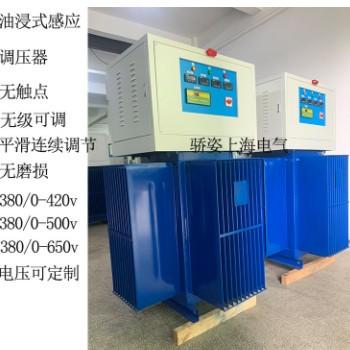 TSJA油浸式感应无触点380v调压器450v500v650v1000v可调试验控温图1