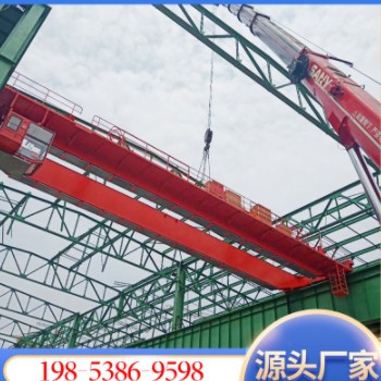 仓库车间室内电动双梁桥式起重机性能稳定多种规格电动双梁起重机图2