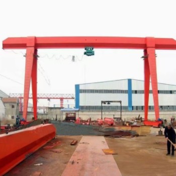 直供建筑施工电动遥控20吨龙门吊 货场室外用电动单梁门式起重机图2