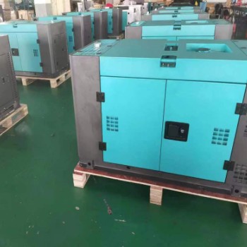 小型双缸柴油发电机组 10/12/15kw静音风冷220V380V双电压出口图3