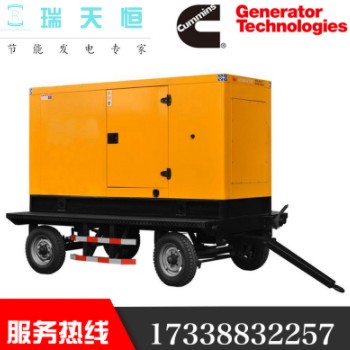 250KW康明斯静音柴油发电机组312KVA千瓦NTA855-G1A发动机车载图2